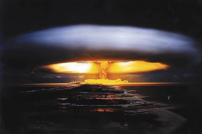 Explosión de Bomba de Hidrógeno en marzo de 1954 en el atolón Bikini